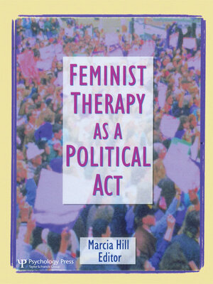 cover image of Feminist Therapy as a Political Act